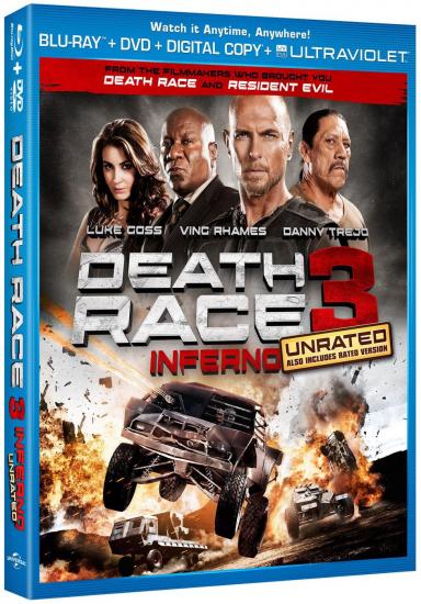 Смертельная гонка 3 / Death Race: Inferno [UNRATED] (2013 / BDRip / HDRip)