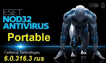 ESET NOD32 Antivirus v.6.0.316.3 DC 2013.08.27 Portable (2013/Rus)